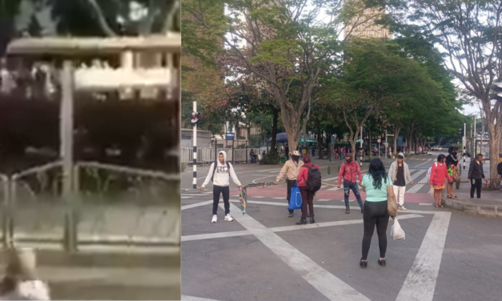 Bloqueo en La Alpujarra: indígenas paralizan centro administrativo de Medellín