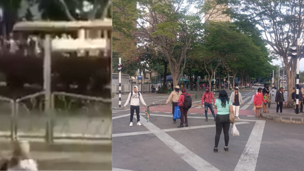 Bloqueo en La Alpujarra: indígenas paralizan centro administrativo de Medellín