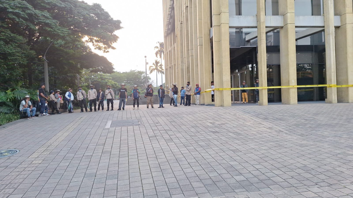 Minga indígena en Medellín: Gutiérrez cuestiona legitimidad de la protesta