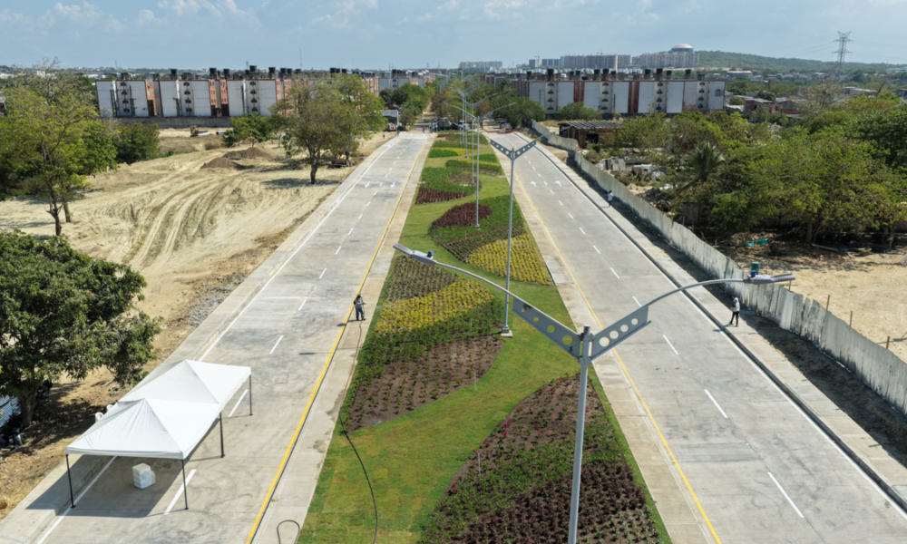 nueva doble calzada en Barranquilla — Nueva doble calzada transforma la movilidad en el suroccidente de Barranquilla
