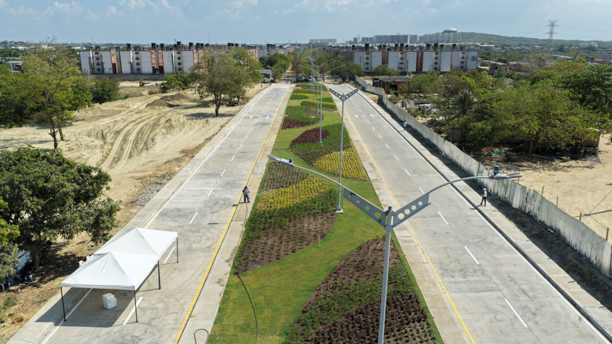 nueva doble calzada en Barranquilla — Nueva doble calzada transforma la movilidad en el suroccidente de Barranquilla