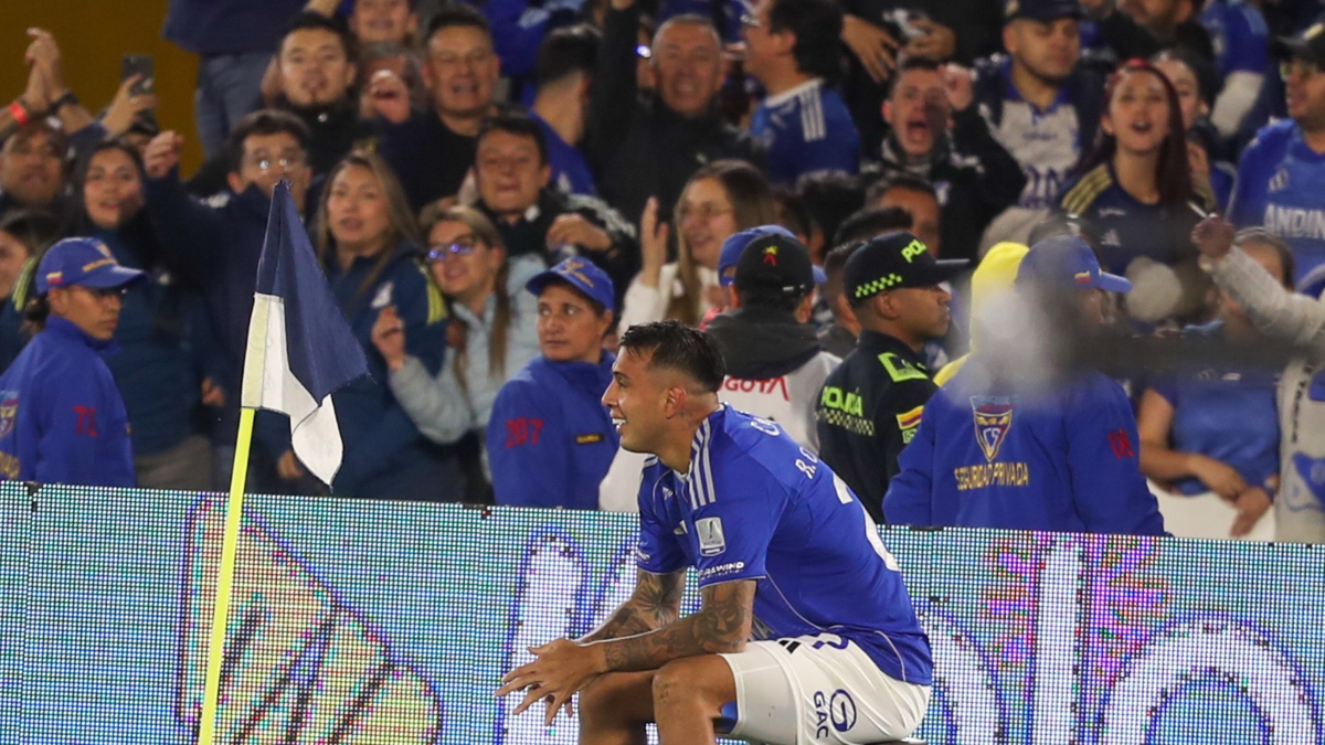 Rodrigo Contreras gol Nacional — Rodrigo Contreras marca golazo en goleada de Millonarios contra Nacional