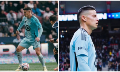 debut de James Rodríguez Minnesota United — Debut de James Rodríguez en Minnesota United: "Fue duro entrar así" tras goleada