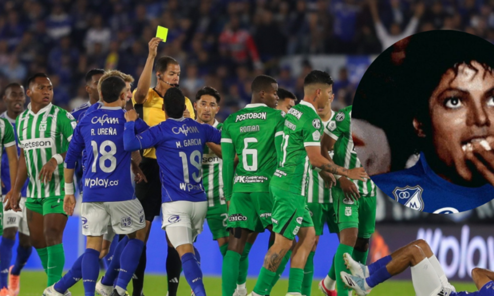 goleada de Millonarios contra Nacional — Millonarios goleó 3-0 al Atlético Nacional en El Campín: goles de Contreras, Cas