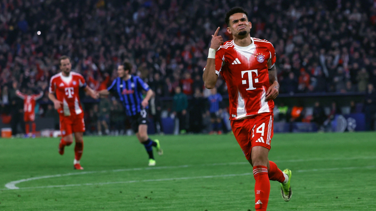 Luis Díaz Bayern Múnich — Luis Díaz brilla con Bayern en goleada ante Atalanta y van a cuartos de Champion