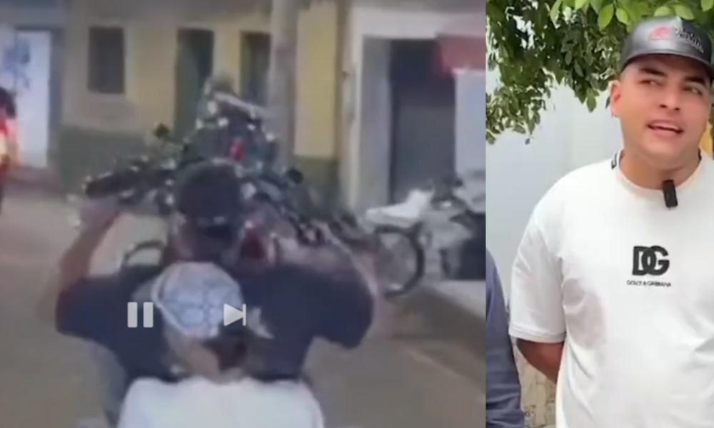 maniobras peligrosas en moto — Maniobras peligrosas en moto: multas de $1,2 millones por infracción en Ocaña