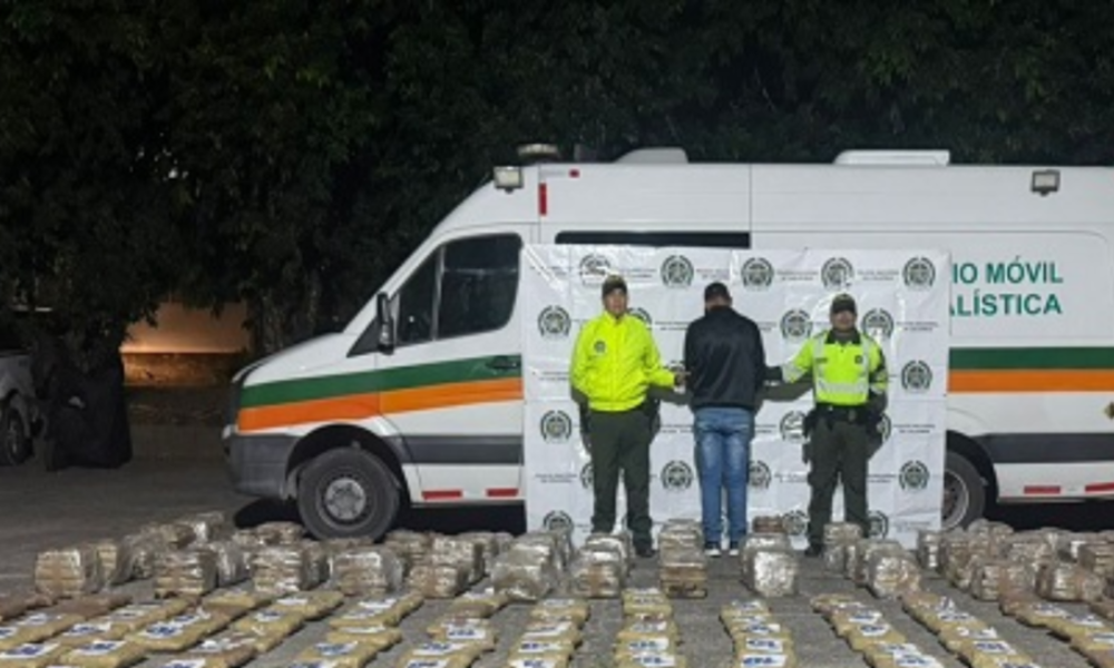 decomiso de marihuana Villavicencio — Decomiso de marihuana en Villavicencio: aprehenden menor con 699 kilos