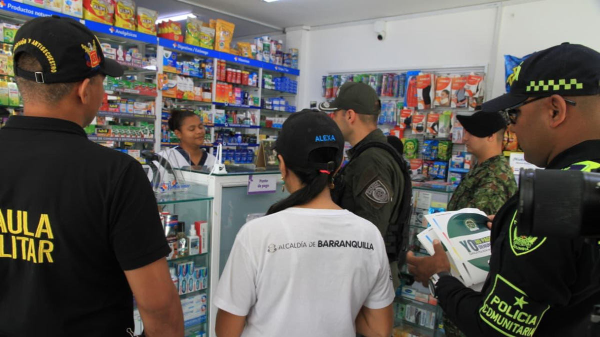 operativo contra extorsión — Operativo contra extorsión en Barranquilla: Gaula inicia intervención casa a cas