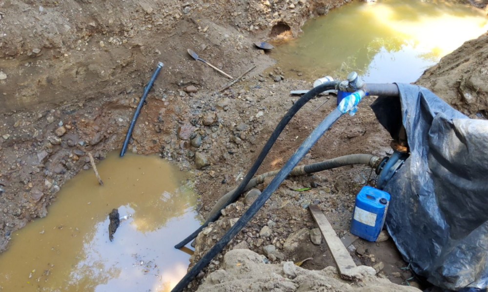 minería ilegal Magdalena — Minería ilegal en Sierra Nevada: desmantelan complejo criminal más grande del Ma