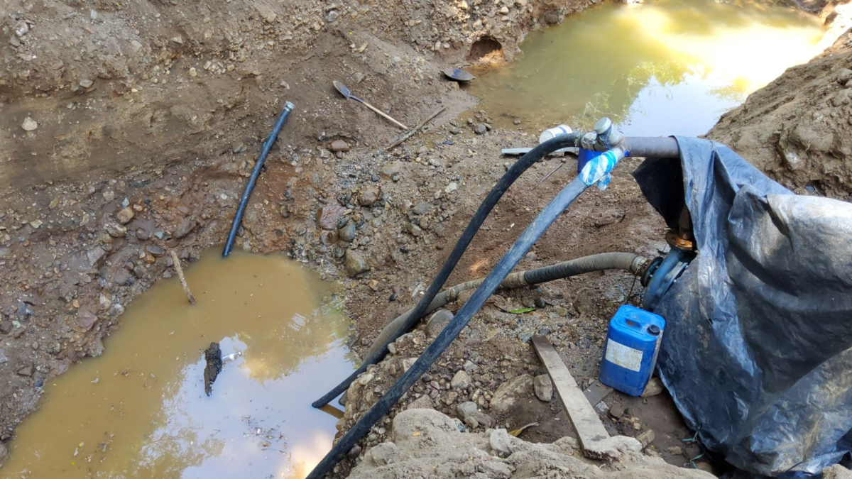 minería ilegal Magdalena — Minería ilegal en Sierra Nevada: desmantelan complejo criminal más grande del Ma