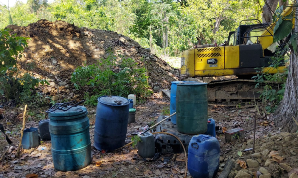 minería ilegal en Sierra Nevada — Minería ilegal en Sierra Nevada: autoridades hallan complejo de 5 hectáreas en M
