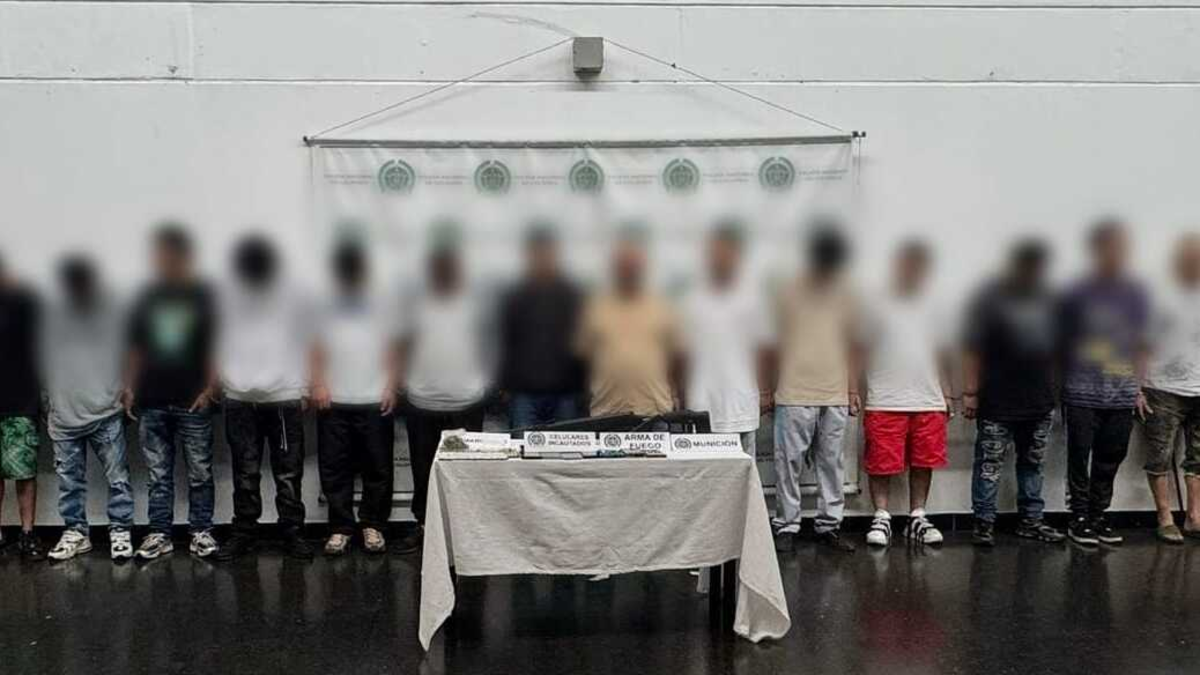 banda Pachelly capturada — Banda de secuestradores Pachelly capturada en Bello: generaba $1.200 millones me