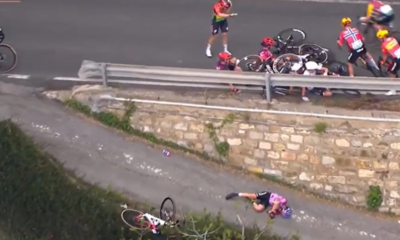 Debora Silvestri caída grave — Debora Silvestri sufrió caída grave en Milán-San Remo femenina