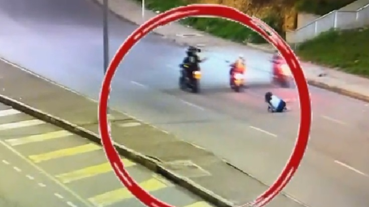 balacera en el puente de la Novena — Balacera en Bucaramanga: capturan a dos extranjeros por disparos en puente de la