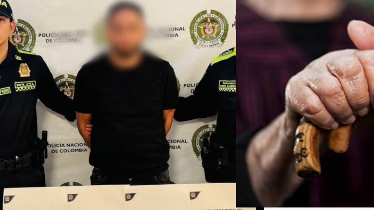 robo violento a una abuela — Robo violento a abuelita en Envigado: capturan al agresor con 6 millones