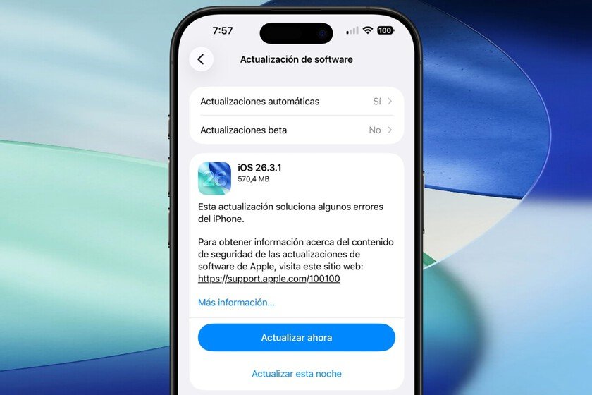 Apple ha lanzado iOS 26.3.1 y también hay actualizaciones para iPad y Mac