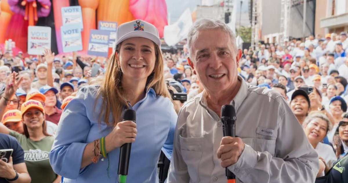 Así reaccionó Álvaro Uribe al triunfo de Paloma Valencia en la Gran Consulta