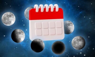 Calendario lunar de marzo 2026: cómo se verá la luna las siguientes noches