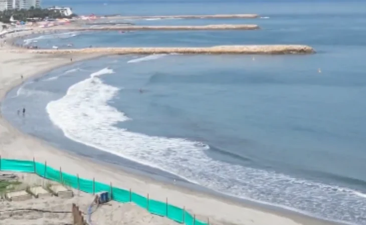 Frente frío en el Caribe: alertas naranja por vientos y olas de hasta 3 metros