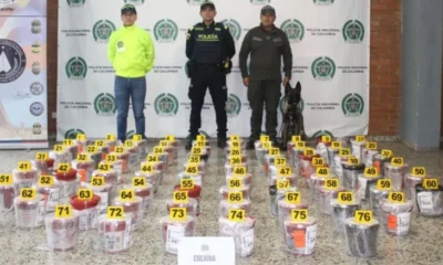 Incautación de 282 kilos de cocaína — Policía incauta 282 kilos de cocaína en El Dorado: el mayor golpe al narcotráfic