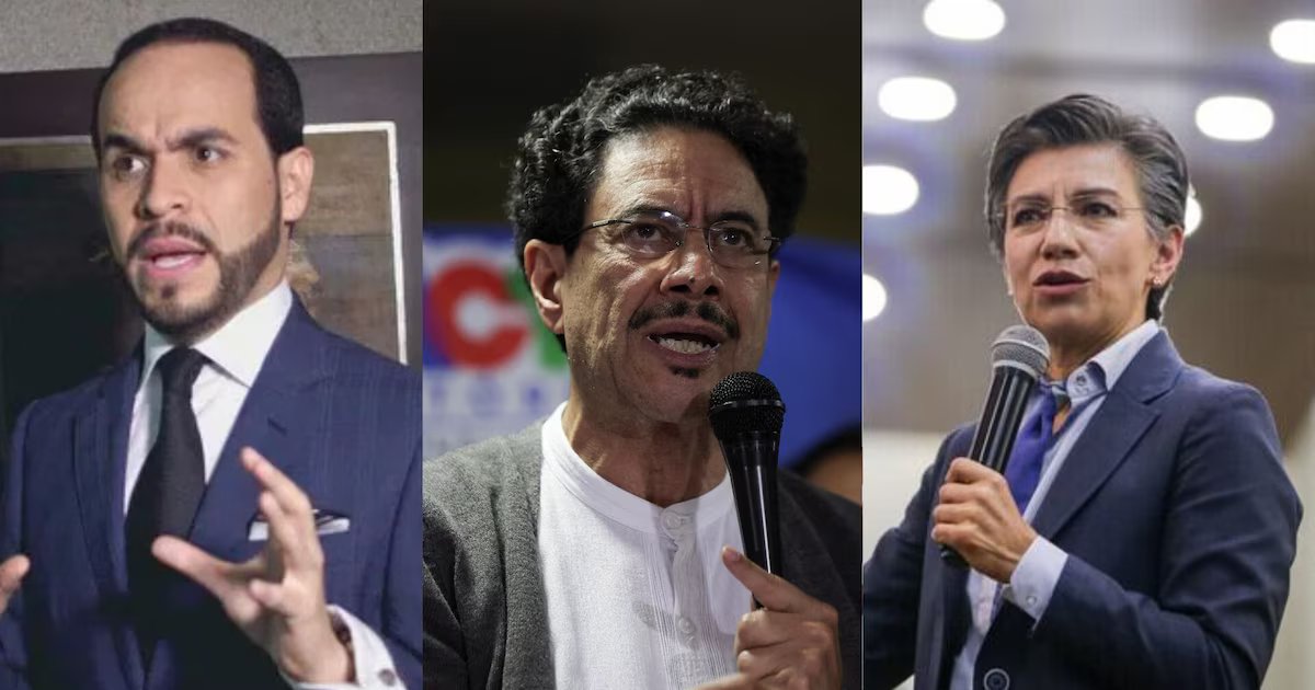 Iván Cepeda lidera intención de voto; lo siguen De la Espriella y Claudia López, según encuesta del Centro Nacional de Consultoría