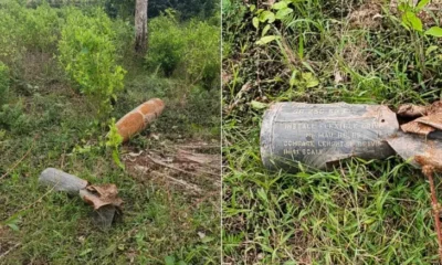 bomba encontrada en frontera — Militares colombianos detonan bomba encontrada en frontera con Ecuador