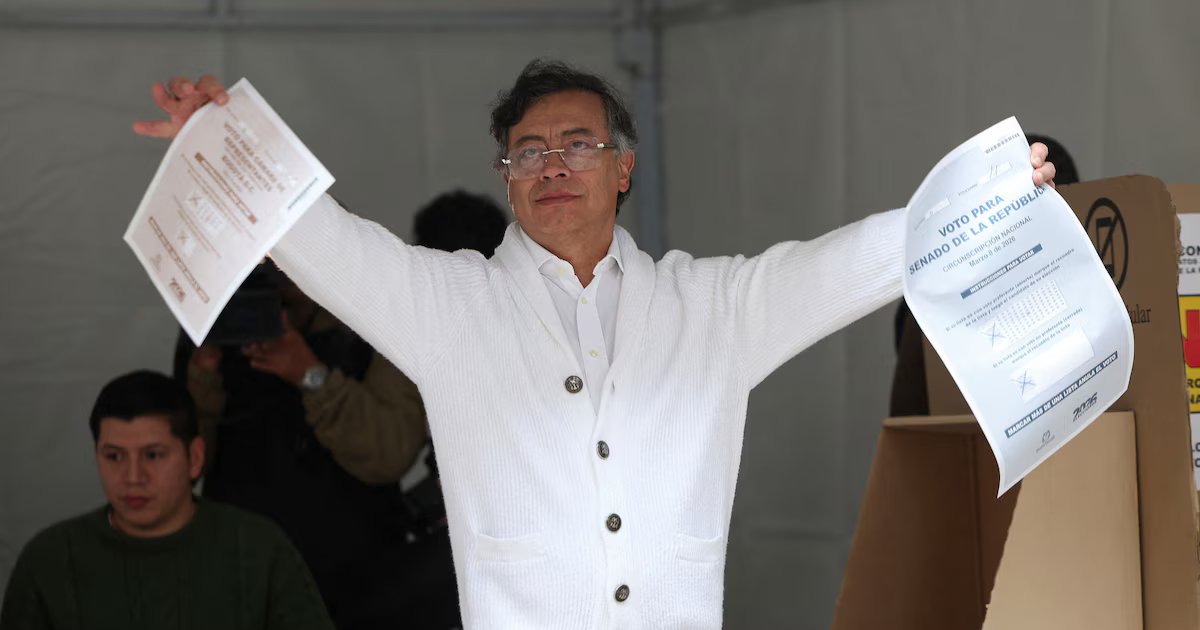 Petro afirma que el Pacto Histórico “arrasó” en las elecciones al Congreso y anuncia prioridad a la reforma a la salud
