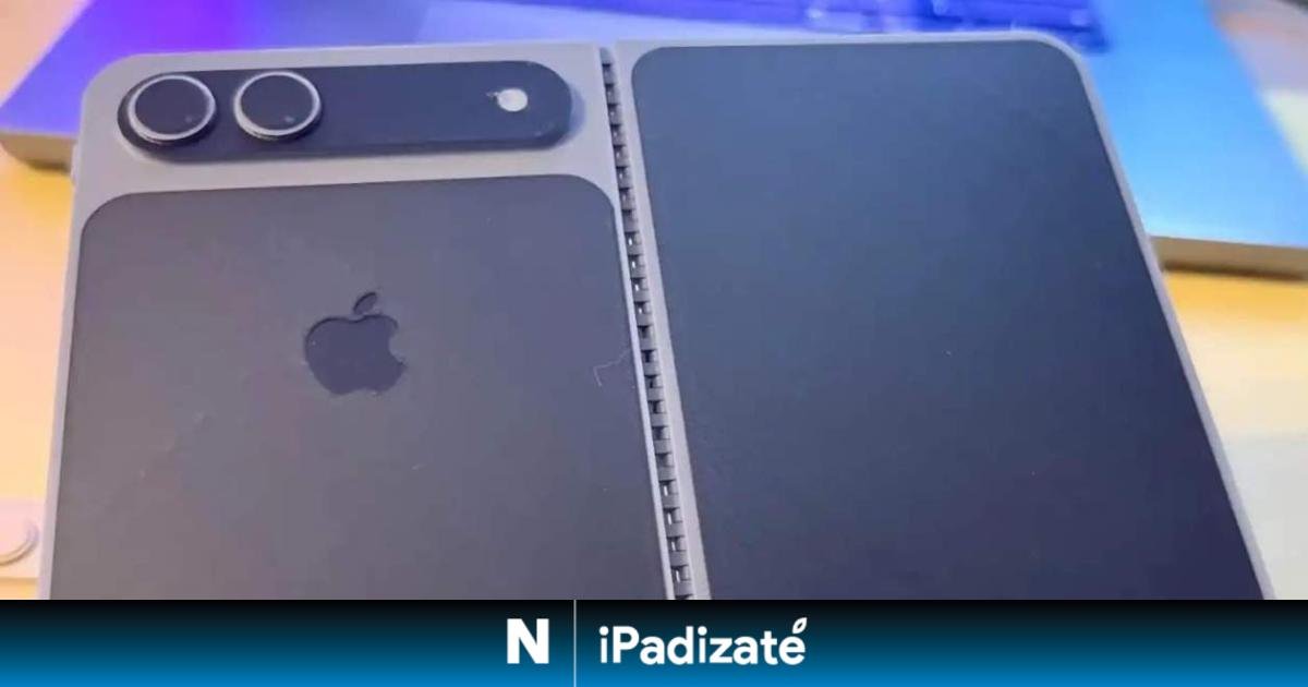 Se filtra el diseño del iPhone plegable con todo lujo de detalles