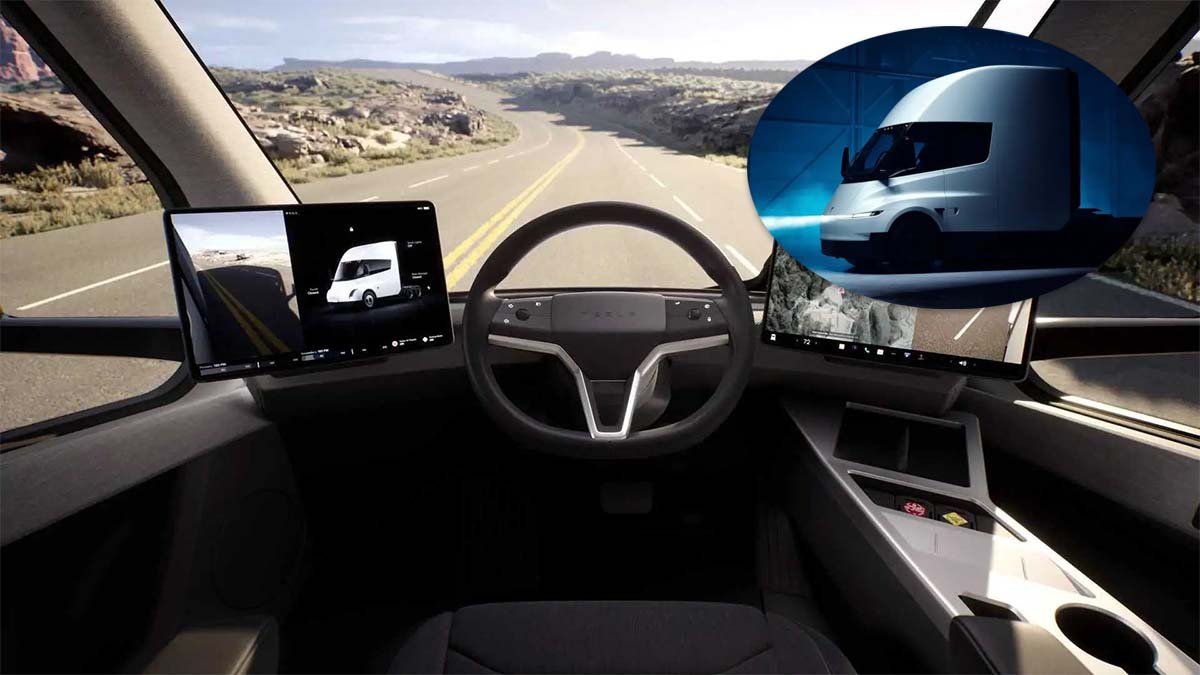 Tesla Semi muestra por primera vez su interior definitivo y acerca de su producción en masa