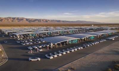 Tesla prepara su estación de Supercharger más grande: 400 puestos de carga