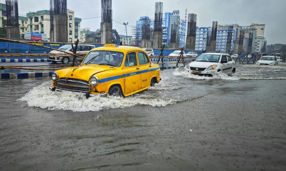 lluvia con granizada en Bogotá