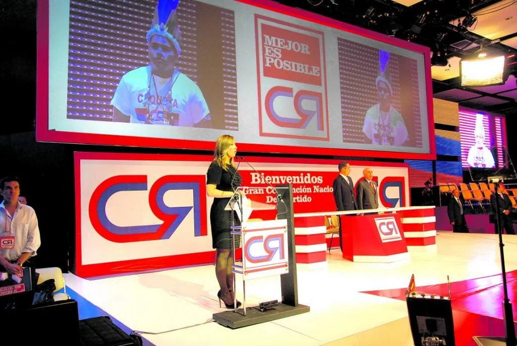 decisión de Cambio Radical — Cambio Radical elige entre Paloma Valencia y Abelardo De la Espriella para 2026