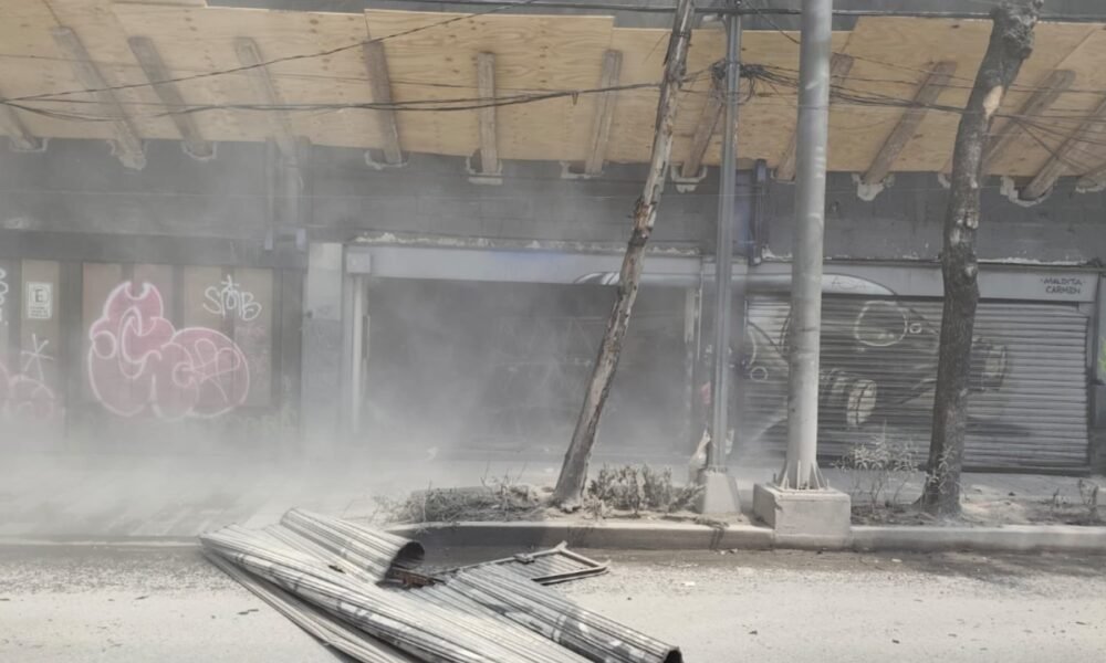 derrumbe edificio Calzada San Antonio Abad