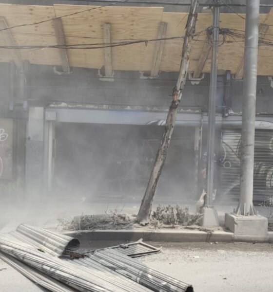 derrumbe edificio Calzada San Antonio Abad