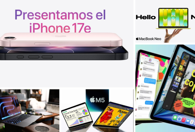 iPhone 17e, MacBooks con chip M5 y el iPad Air