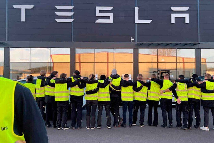 la de Tesla es la única fábrica alemana sin indicar