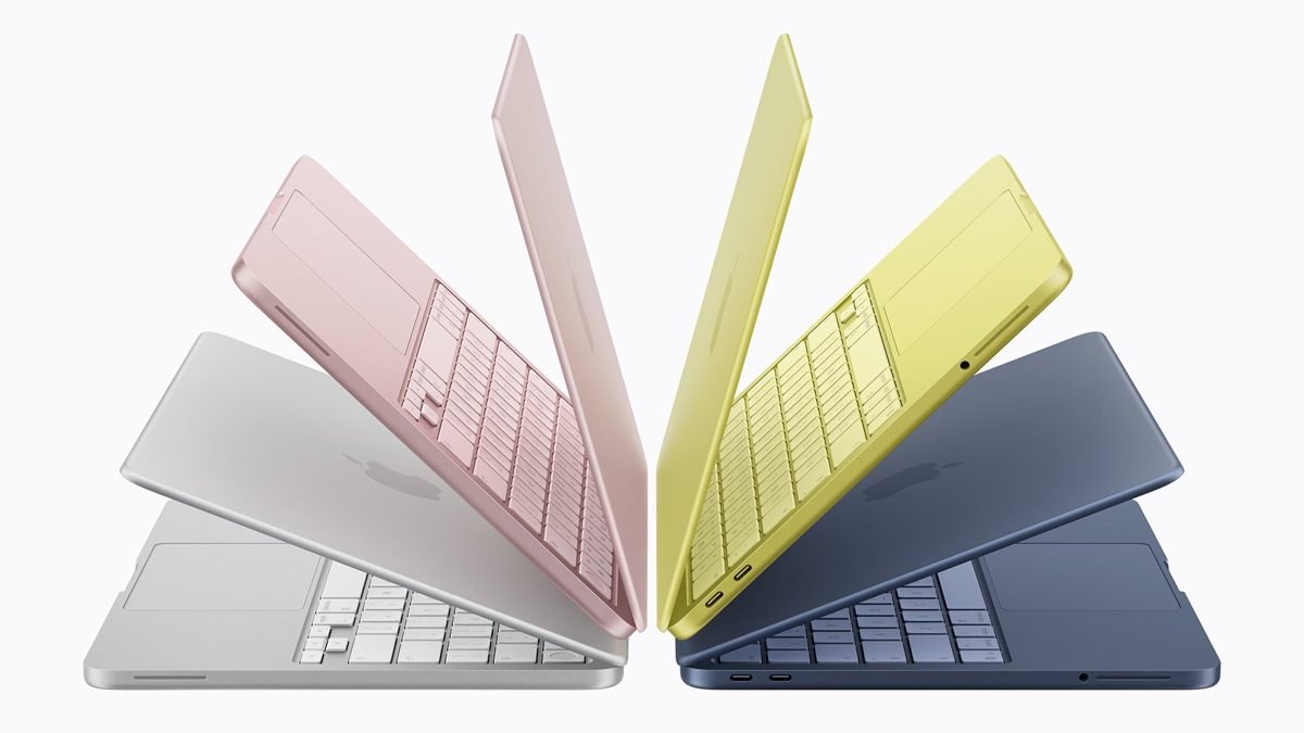 ¿Un MacBook con corazón de iPhone? Apple presenta este colorido MacBook diferente