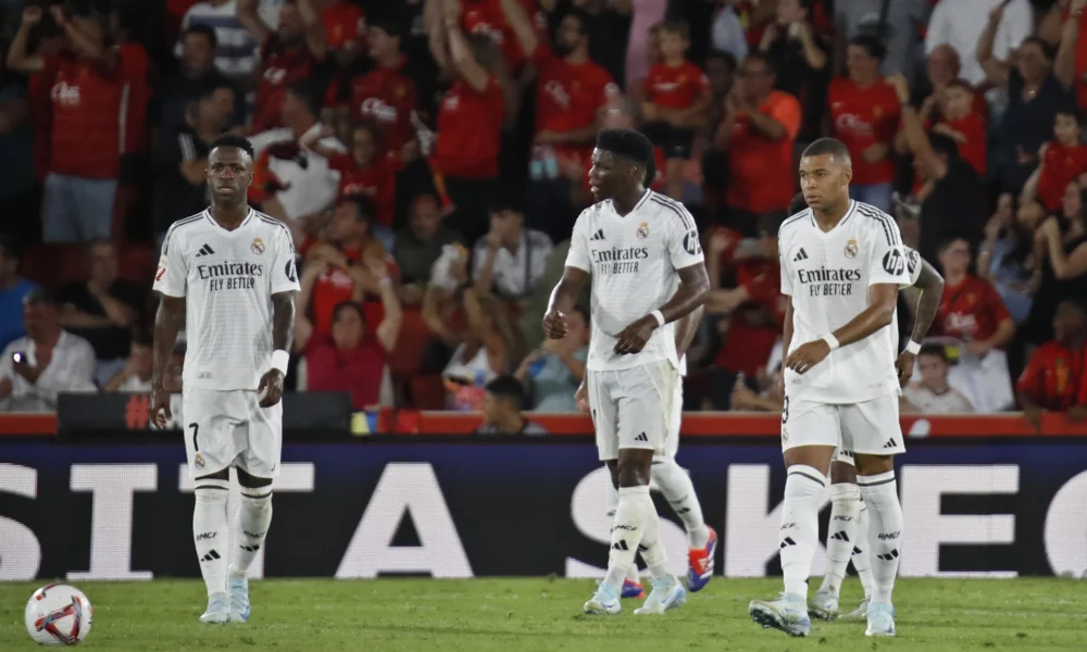Vinicius y Mbappé Son Moix — Son Moix, el estadio donde Vinicius y Mbappé no encuentran victoria