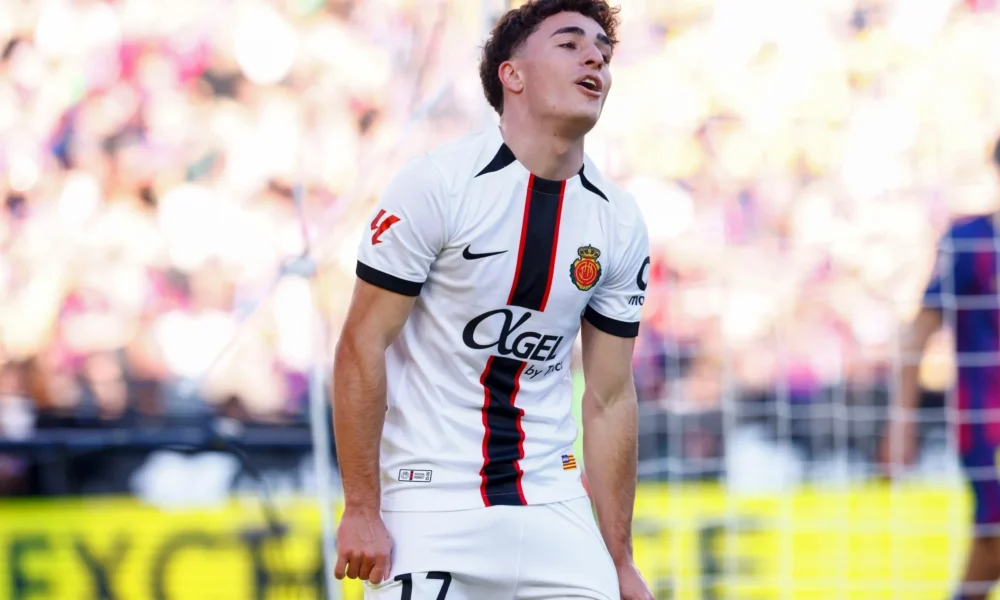 Virgili primer gol profesional — Virgili Anota su Primer Gol Profesional con el Mallorca