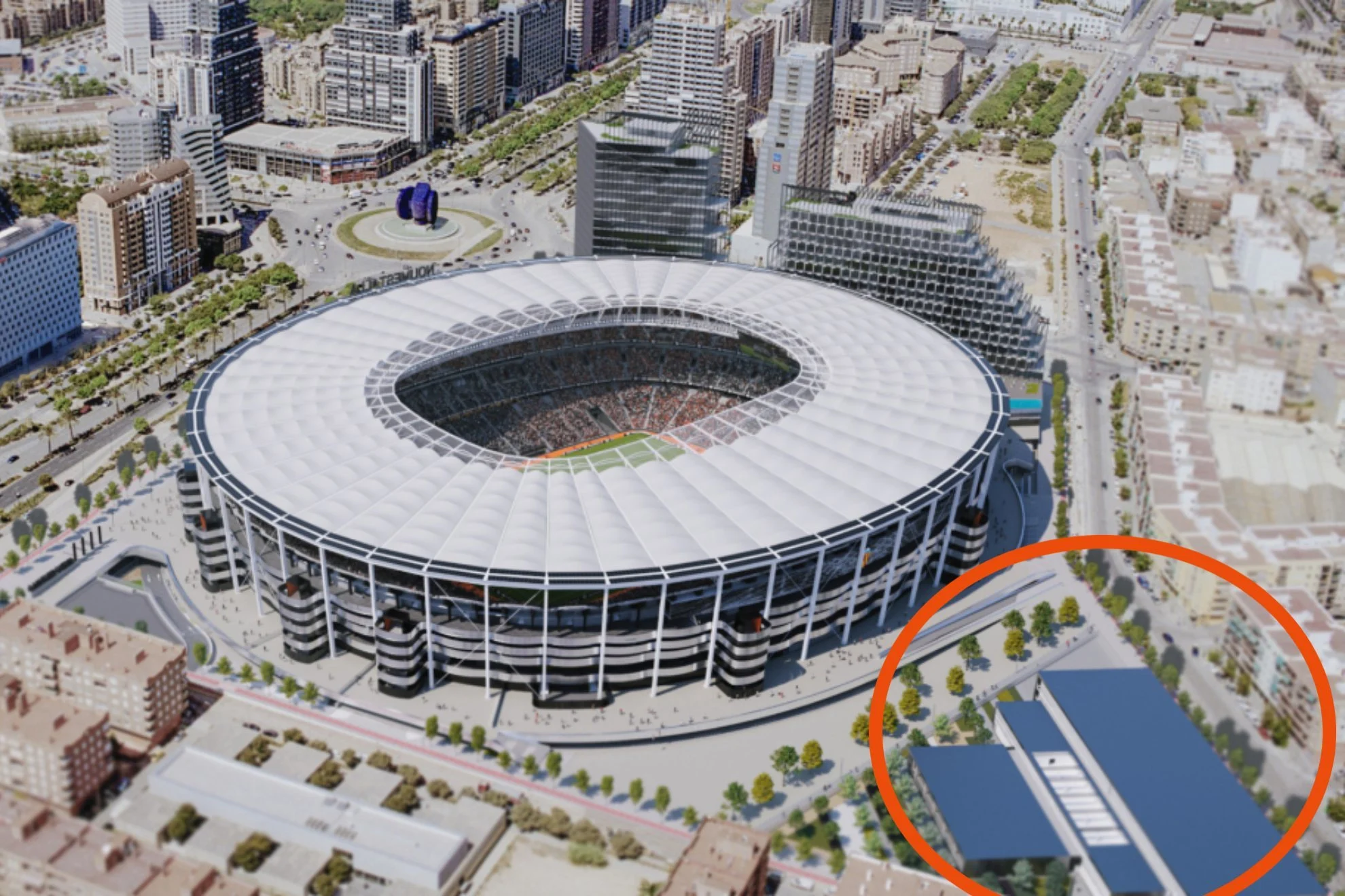 convenio Nou Mestalla — Convenio Nou Mestalla: Valencia aprueba uso gratuito del estadio para eventos de