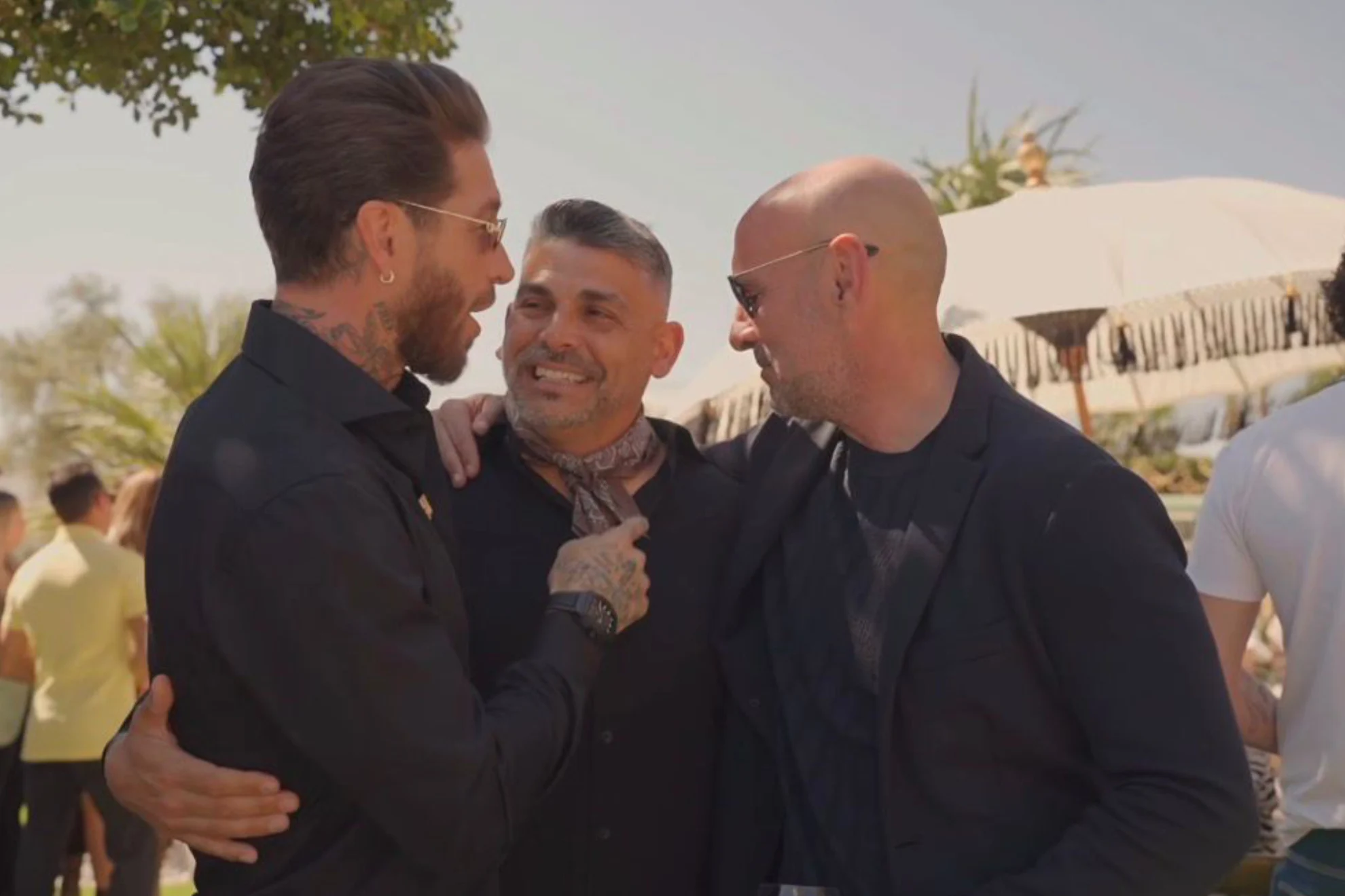 Sergio Ramos cumpleaños Sevilla — Sergio Ramos celebra 40 años con Monchi y figuras del Sevilla en fiesta privada