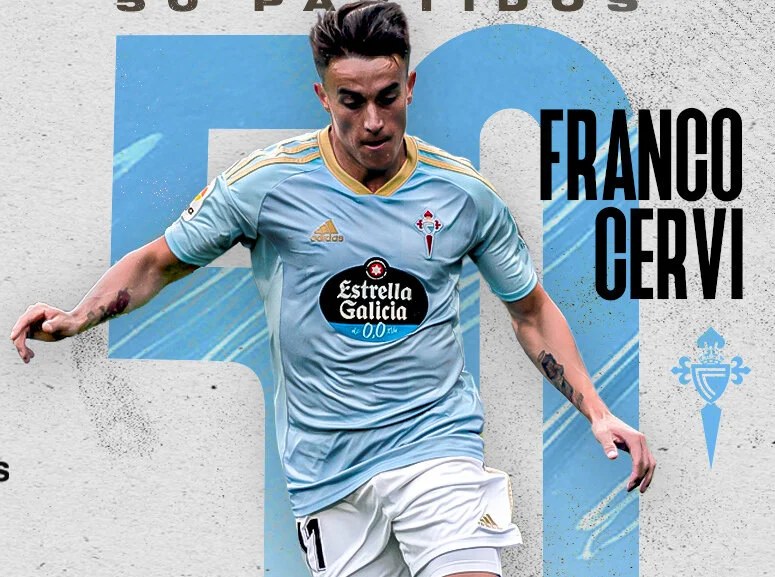 Franco Cervi sin minutos — Franco Cervi sin minutos: cuatro meses de inactividad en el Celta