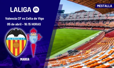 Valencia vs Celta de Vigo — Valencia vs Celta: dónde ver el partido de LaLiga hoy 5 de abril