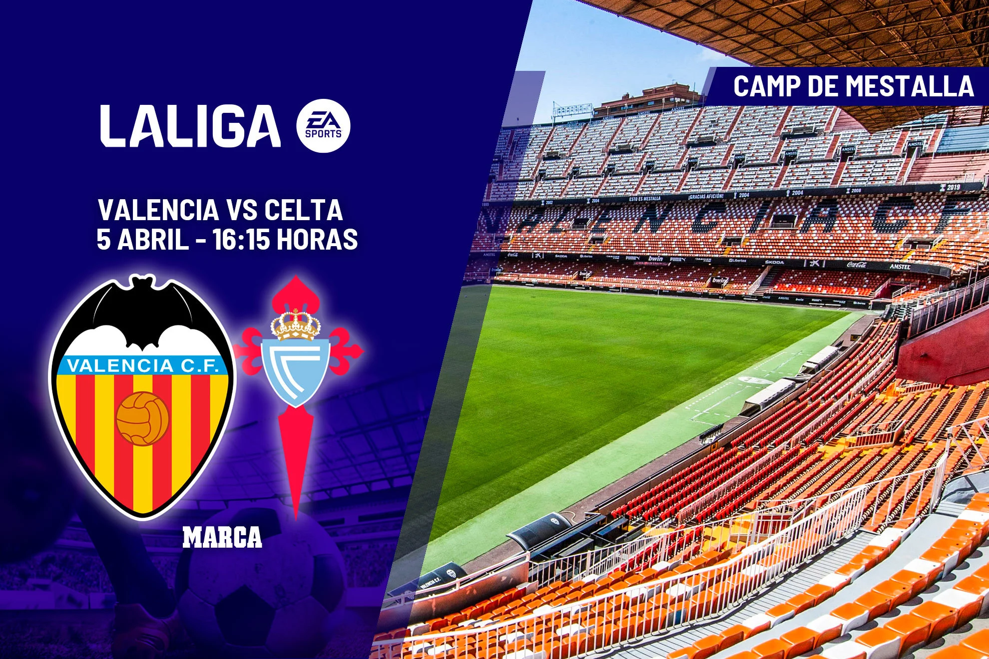 transmisión del Valencia Celta — Transmisión del Valencia Celta hoy: horario, dónde ver y análisis de la jornada