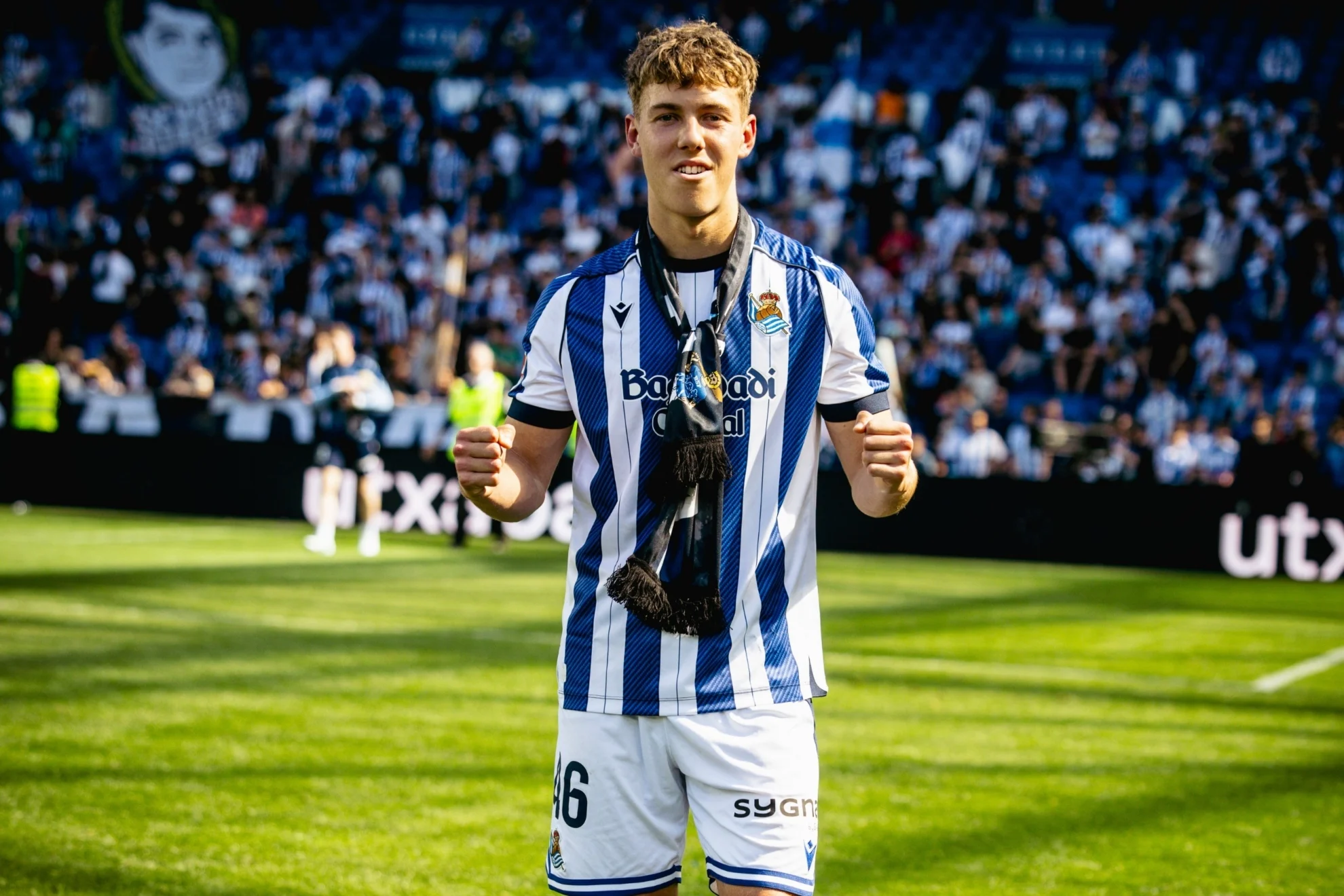 Ibai Aguirre debuta Primera División — Ibai Aguirre debuta en Primera División: el nuevo pivote de la cantera de Real S