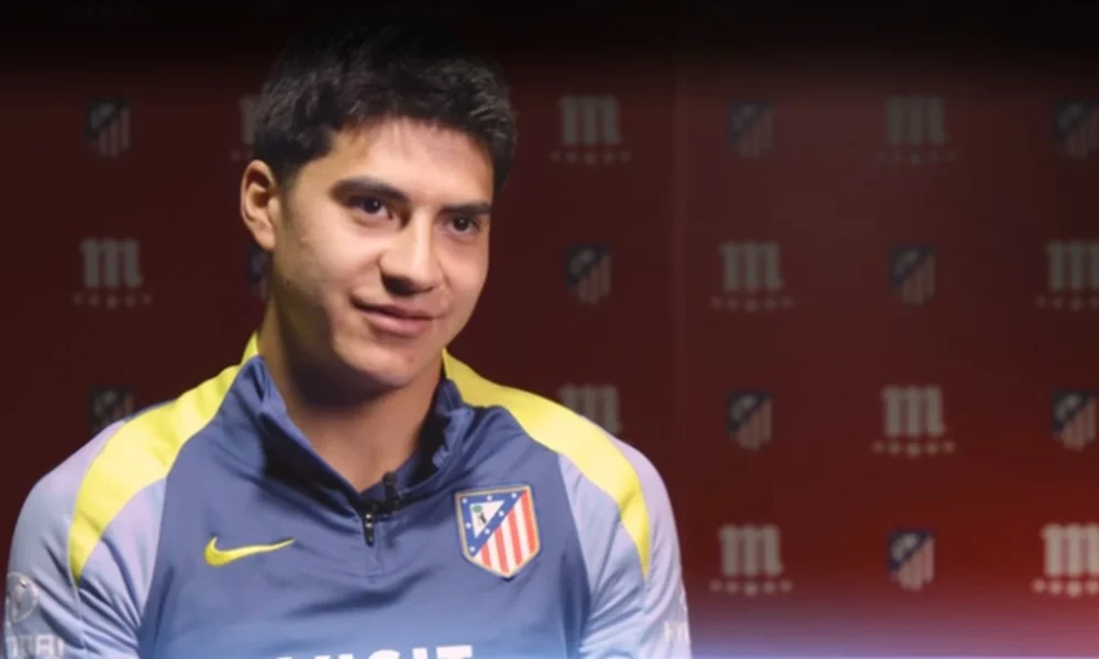 declaraciones Obed Vargas — Obed Vargas detalla su adaptación al Atlético y el desafío contra el Sevilla