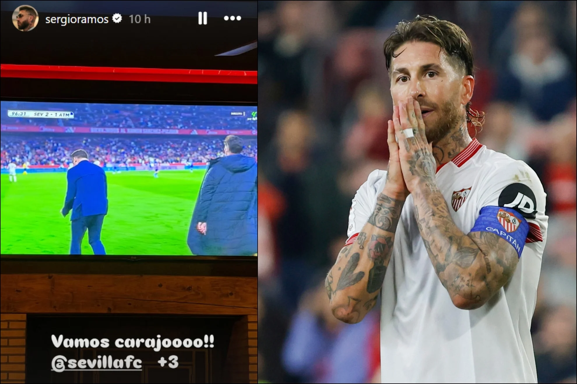 Sergio Ramos Sevilla — Sergio Ramos Sevilla: Celebración vital y contactos por el futuro del club