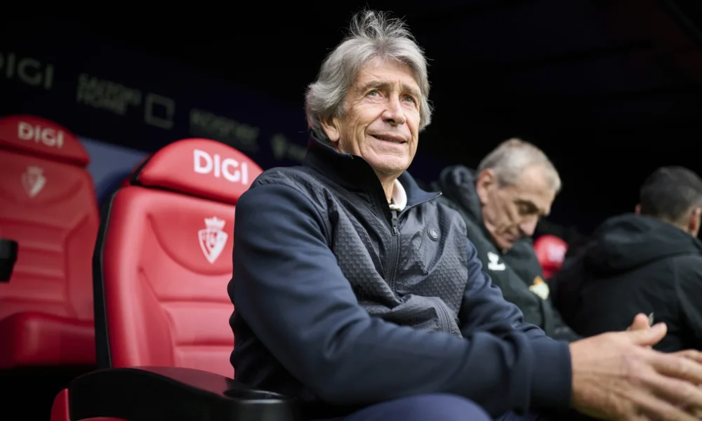 Pellegrini evaluación Betis — Pellegrini destaca personalidad del Betis tras empate en El Sadar