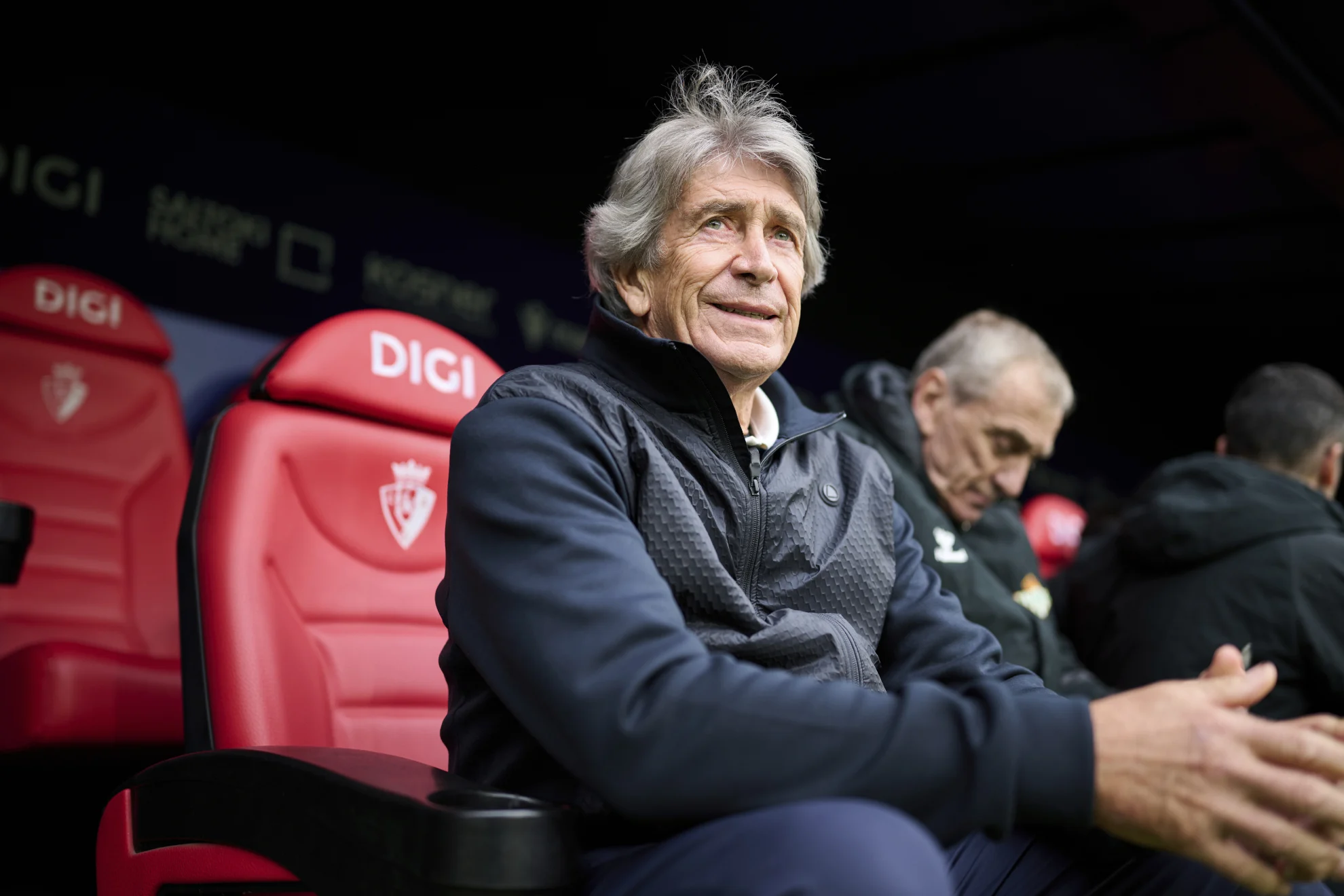 Pellegrini evaluación Betis — Pellegrini destaca personalidad del Betis tras empate en El Sadar