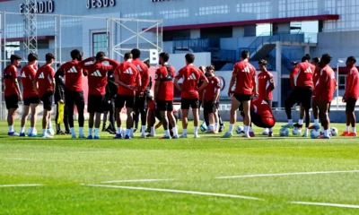 baja Joan Jordán — Joan Jordán, ausente en entrenamiento del Sevilla por proceso gastrointestinal